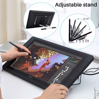 HUION Kamvas Pro 20 grafinė planšetė 5080 lpi 434,88 x 238,68 mm USB Juoda