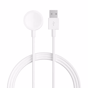 Devia indukcinis magnetinis įkroviklis Kintone USB 1,0 m baltas Apple Watch