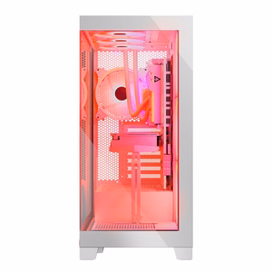 Modecom Volcano SPACE APEX ARGB MIDI „Midi Tower“ Balta