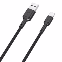 Dudao L9T 5A USB-A - USB-C kabelis 1m - juodas