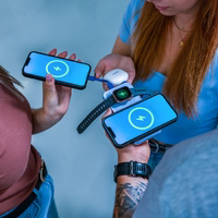 3mk PastelUp 10000mAh 22.5W USB 1A1C Išorinė baterija (f) - rožinė