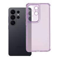 MATRIX skaidrus dėklas telefonui (m) SAMSUNG S26 - violetinis (m)