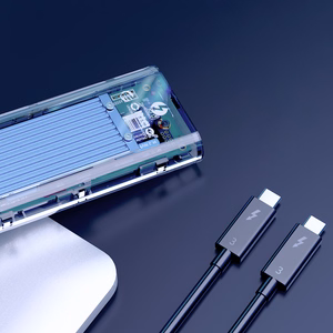 Orico TCM2-C3 M.2 NVMe į USB-C 10Gb/s disko dėžutė mėlyna