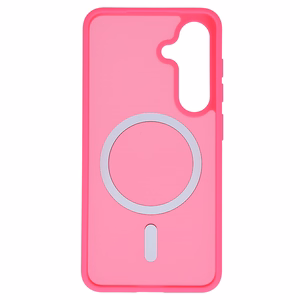 Tel Protect Aura Matte Magsafe Case for Samsung Galaxy S25/S24 hot pink
