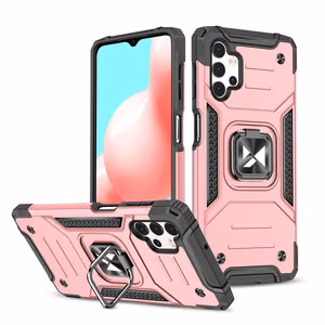 Wozinsky Ring Armor tvirtas hibridinis dėklas + magnetinis laikiklis skirtas Samsung Galaxy A73 – auksinis