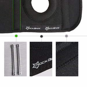 Rockbros LF1106M sportinė girnelės ir kelio sąnario apsauga, dydis M - juoda