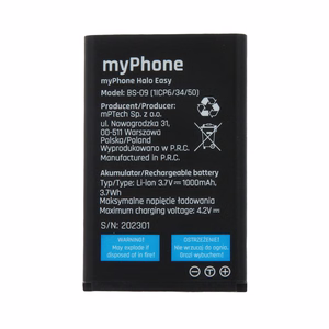 Baterija myPhone Halo Easy 1000mAh