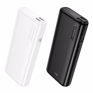 "Powerbank Hoco" 10000 mAh 2A J158A balta
