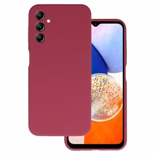 Силиконовый чехол Silicone Lite для Samsung Galaxy M34 5G бордовый