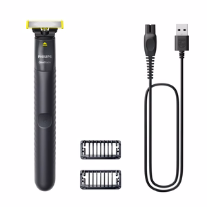 Philips OneBlade QP1424/10 – tinklinė barzdaskutė ir kirptuvas, anglies spalvos