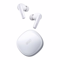 QCY T13X vidinės ausinės su ENC IPX5 "Bluetooth 5.3" - baltos spalvos