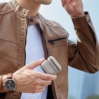 Uniq Lyden DS AirPods Pro 2 dėklas - smėlio ir žalias