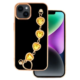 Madingas dėklas telefonui Iphone 14 Plus dizainas 2 juoda