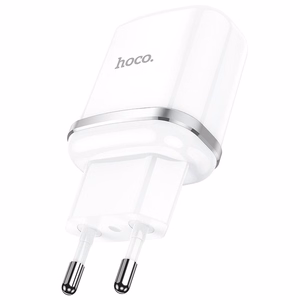 Telefono įkroviklis Hoco USB A QC3.0 3A 18W N3 baltas