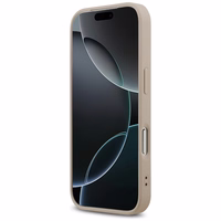 "Guess 4G Ring Classic Logo MagSafe" dėklas "iPhone 17 Pro" - rožinis