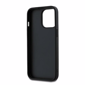 DKNY Dėklas telefonui su dirželiu ir logotipu iPhone 14 Pro Max - juodas