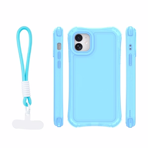 Safepop dėklas su dirželiu skirtas iPhone 11 mėlynas