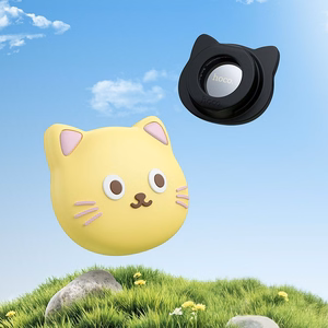 Hoco E91D sekiklis suderinamas su Apple Find My katės formos smėlio spalvos