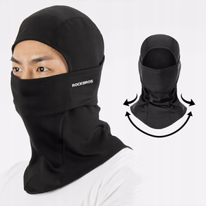 Rockbros LF7345BK pašiltinta sportinė balaklava - juoda