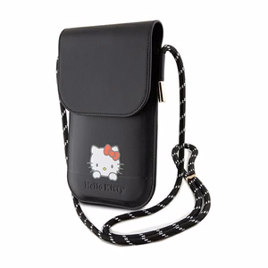 Hello Kitty Leather Daydreaming rankinė per petį – juoda