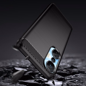 Karbono dėklas telefonui Infinix Hot 20S (m) - juodas