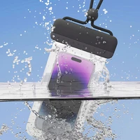 Atsparus vandeniui dėklas - Tipas 3 tamsiai mėlynas-baltas (230x118 mm)