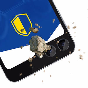 Grūdintas stiklas kameros objektyvui 3mk Lens Protection Pro juodas Samsung Galaxy Z Flip 6
