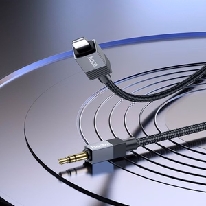 Audio adapteris Hoco (UPA32A) lightning į 3,5mm(p) juodas (1M)