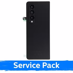 Galinis dangtelis, suderinamas su Samsung F936 Z Fold4 / Fantominis juodas / (Service Pack)