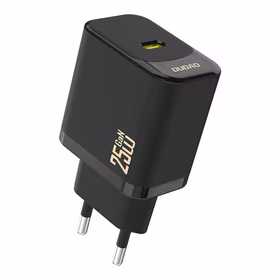 Dudao A27 25W GaN USB-C sieninis įkroviklis - juodas