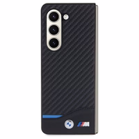 BMW odinis anglies dėklas telefonui Samsung Galaxy Z Fold 5 - juodas