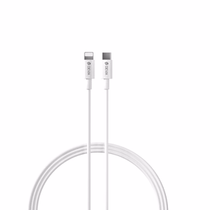 "Devia" sieninis įkroviklis "Smart PD" 1x USB-C 1x USB 20W, baltas