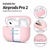 Tech-Protect silikoninis dėklas Apple AirPods Pro 1 / 2 - rožinis