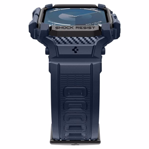 Dėklas SPIGEN RUGGED ARMOR ”PRO” APPLE WATCH 10 (46 MM) tamsiai mėlynas