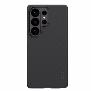 Nillkin Super Frosted Shield Pro magnetinis MagSafe suderinamas dėklas skirta Samsung Galaxy S26 Ultra juodas