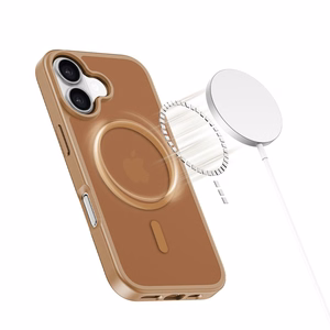 Tech-Protect BasicMag MagSafe deklas, skirtas iPhone 17 - Rudas