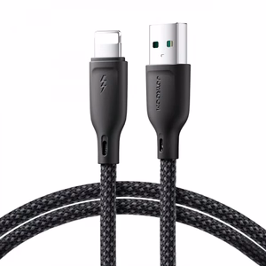 Joyroom Multi-Color Series S-A34 кабель USB-A Lightning 3A 1м - чёрный