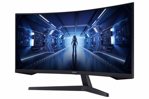 Samsung G55T monitorius 86,4 cm (34") 3440 x 1440 pikselių UltraWide Quad HD LED juodas