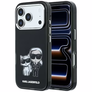 Чехол KARL LAGERFELD для IPHONE 18 Pro /17 Pro совместимый с MagSafe (Bodies Sketch) (цвет: чёрный)