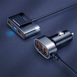 Įkroviklis automobilinis Joyroom (JR-CL03) (5xUSB 6.2A) juodas