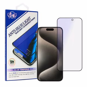 Grūdintas stiklas su pilnu klijavimu ir anti-mėlyna danga Iphone XR