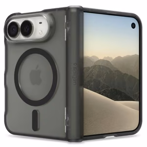 Spigen Ultra Hybrid Pro MagSafe  iPhone Duo dėklas, juodas