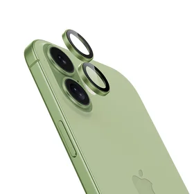 Benks Tempered glass Glass Warrior Lens Protector on camera for Iphone 17 (lens 2 pieces) green