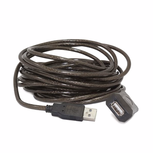 Gembird USB A/USB A M/F 10m USB kabelis USB 2.0 Juoda