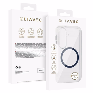 Liavec Pure Dėklas for Samsung Galaxy S26 mėlynas