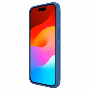 Dėklas Nillkin Super Frosted Shield Pro Apple iPhone 15 Plus mėlynas