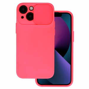 Camshield Soft dėklas telefonui Iphone 14 Plus - rožinė