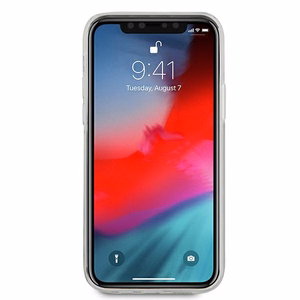 US Polo USHCP12LPCUSSWH Tricolor Collection dėklas, skirtas iPhone 12 Pro Max 6.7", baltas