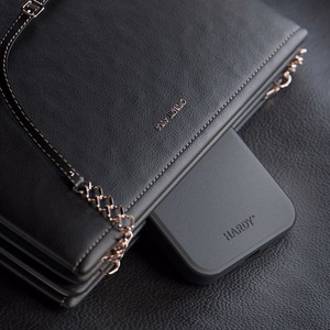 3mk Hardy Apple Silky Leather MagCase dėklas telefonui Apple iPhone 14 Plus - juodas