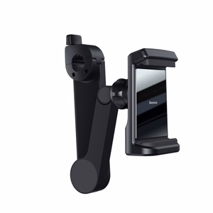 Automobilinis laikiklis Baseus BackSeat Holder juodas (belaidis įkrovimas 15W) (ne magnetinis / automobilio sėdynei)